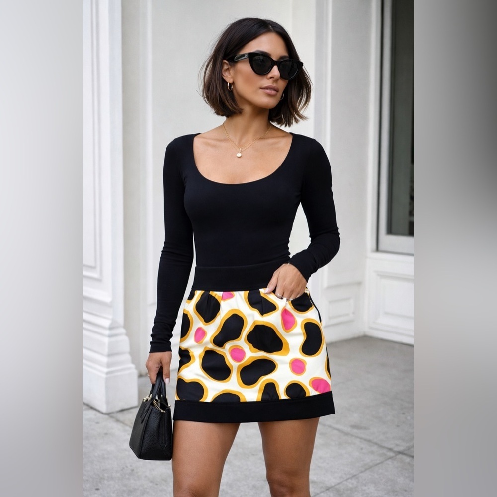 Diane Von Furstenberg Mini Skirt Size 6